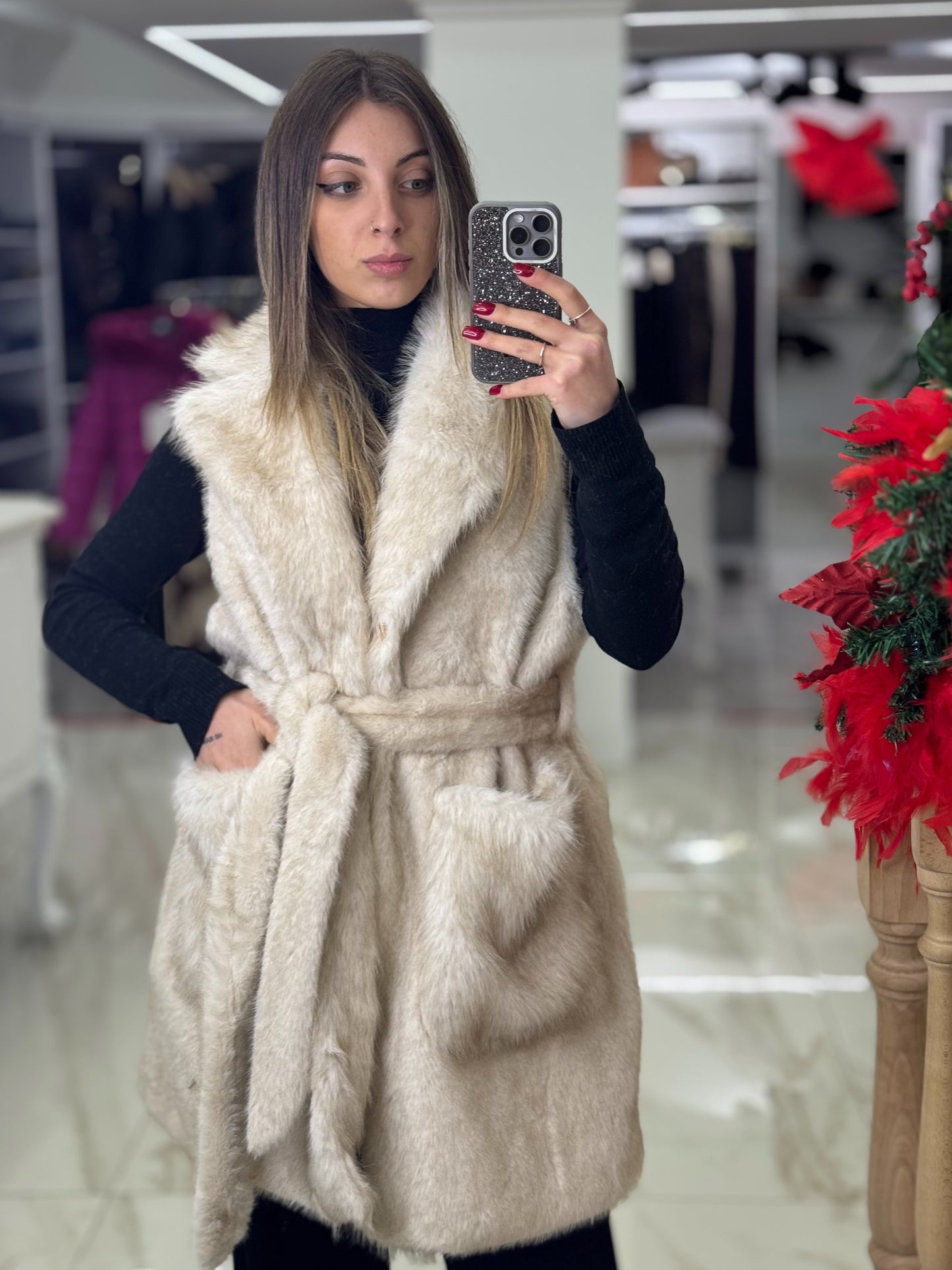 Smanicato Ecopelliccia 2631