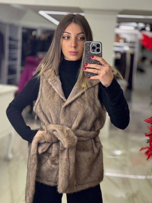 Smanicato Ecopelliccia 2658