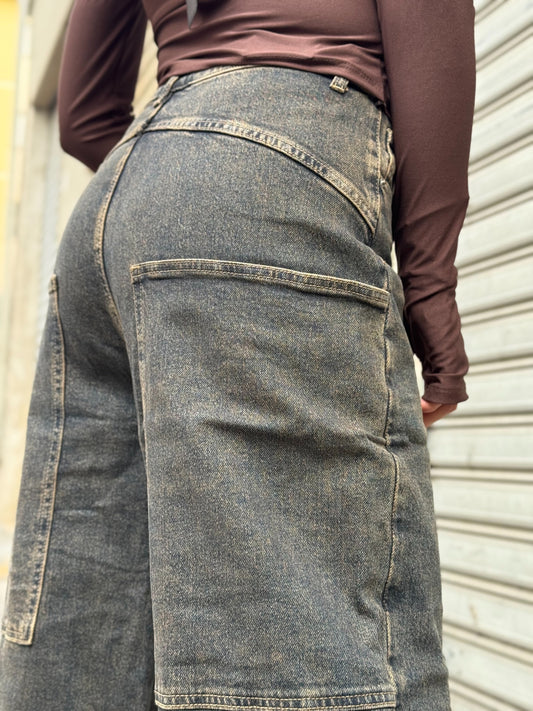 Jeans Balloon Sabbiato1503