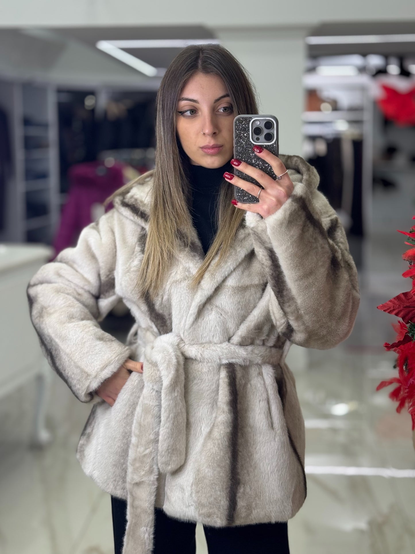 Eco Pelliccia Beige 8038