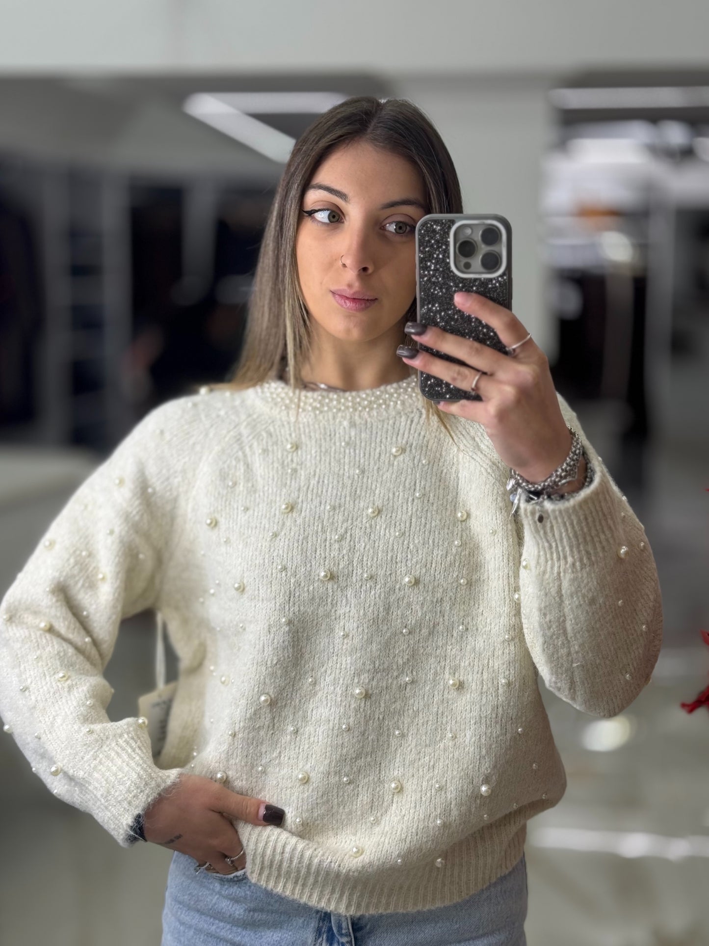 Maglione Perle