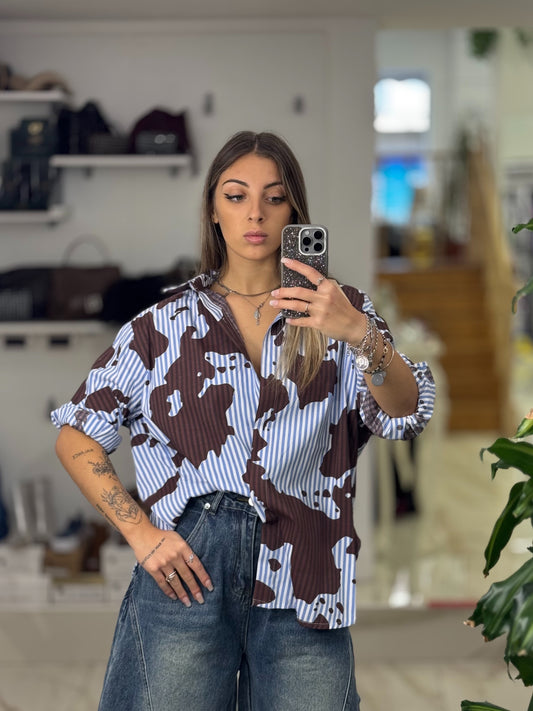 Camicia Cow 15921
