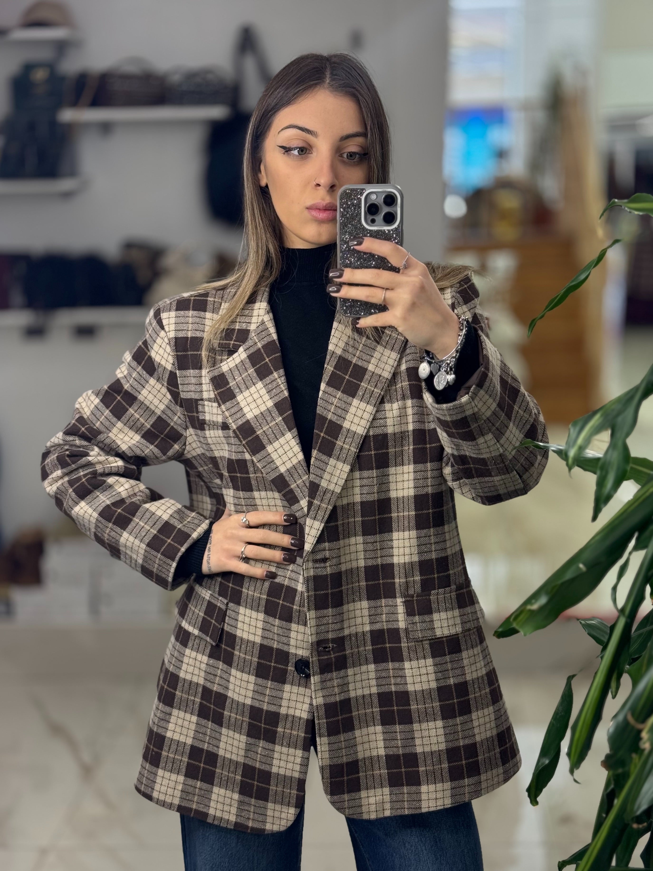 Giacca Quadri 5638