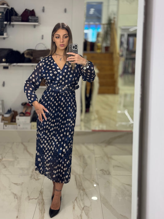 Vestito Pois 11389
