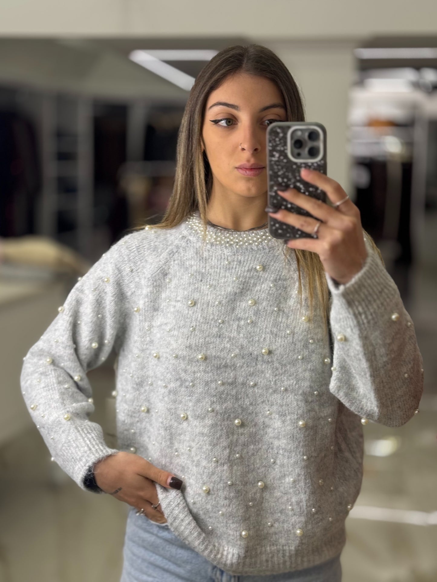Maglione Perle