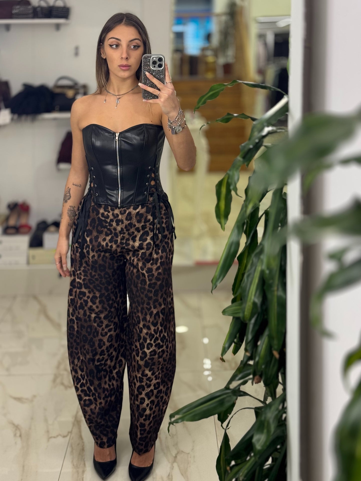 Pantalone Balloon Leo 6740