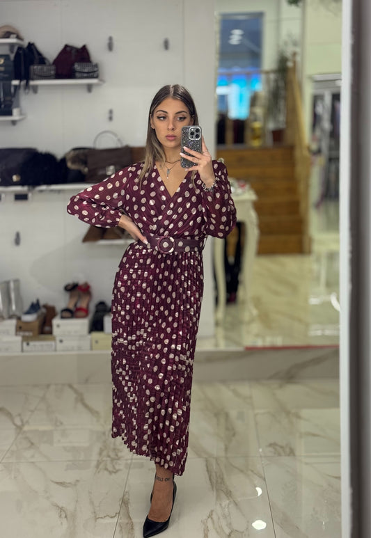 Vestito Pois 11389