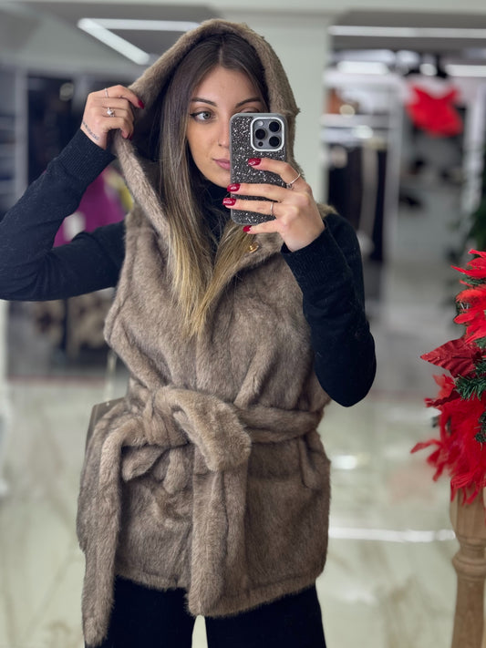 Smanicato Ecopelliccia 2658